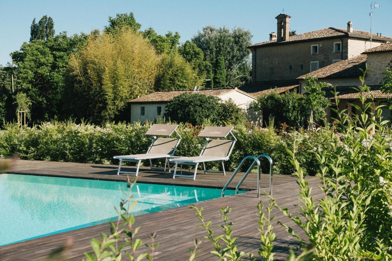 Agriturismo Palazzo Baldini Villa Bagnacavallo Kültér fotó
